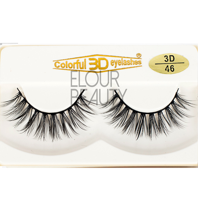 Cheap longer 3d silk best false eyelashes ES31